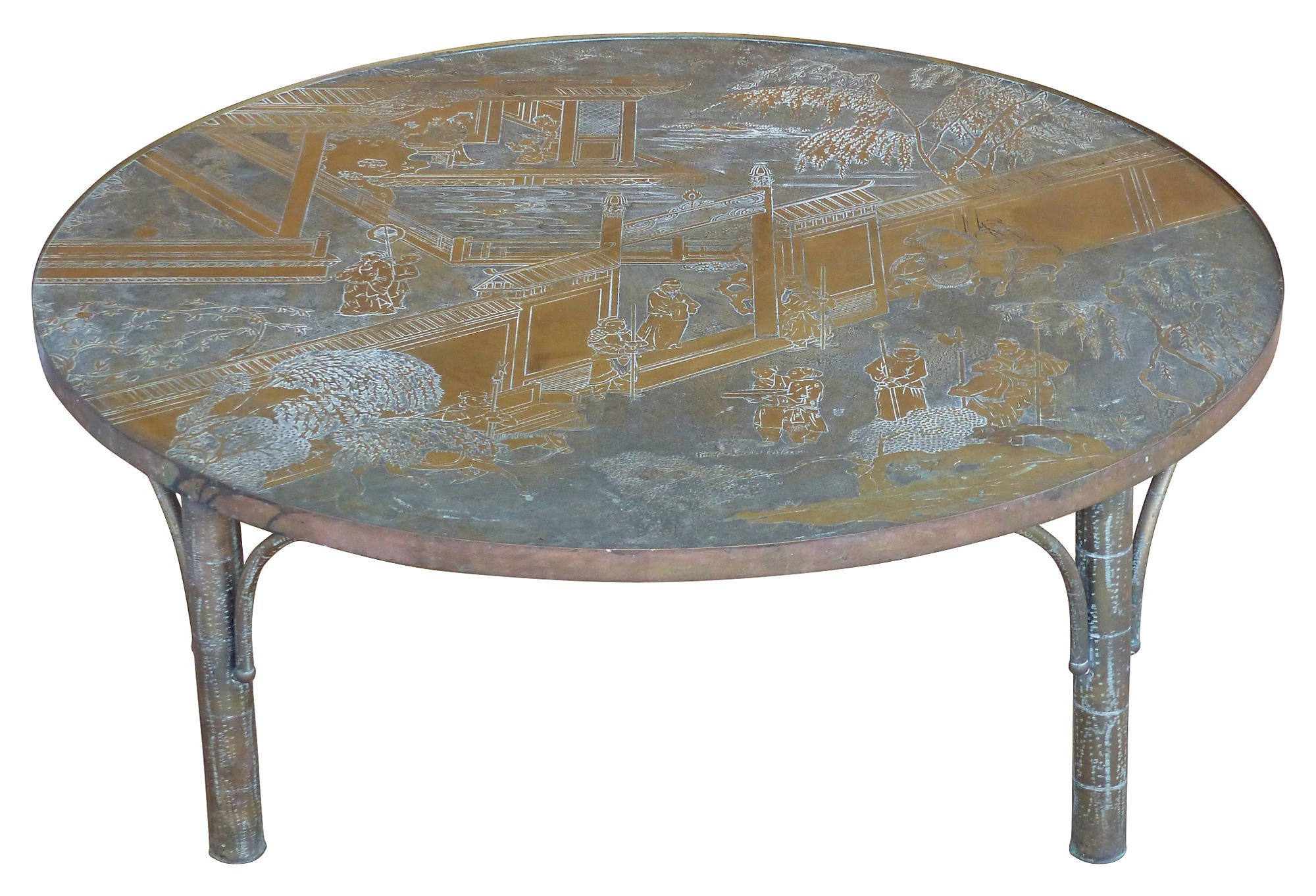 Philip & Kelvin Laverne Bronze Chan Coffee Table | Modernism